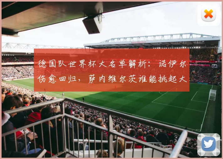 德国队世界杯大名单解析：诺伊尔伤愈回归，萨内维尔茨谁能挑起大梁？
